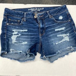 American eagle midi shorts size 14